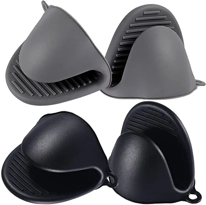 Baking Tools Cheap Mini Oven Gloves Silicone Heat Resistant Cooking Pinch Mitts Potholder for Kitchen Cooking and Baking