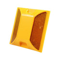 Reflective Road Pavement Marker Traffic Safety Double Side Yellow ABS Plastic Reflective Road Stud