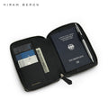 2025 NEW PRODUCT ITALIAN LEATHER RFID BLOCKING PASSPORT COVER CARD HOLDER ZIPPER TRAVELWALLET CASE OEM WHOLESALE DROPSHIP
