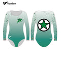 Custom Multicolor Sublimated Printing Training Dancewear Ballet Leotards Girls Gymnastics Wear