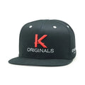Custom 100% Cotton Six Panel Unisex Structured Black Embroidered Logo Flat Brim Summer Outdoor Snapback Cap