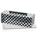 Rectangular Luxury Base Cookies Display Onyx Jewish Gift Acrylic Cake Dome
