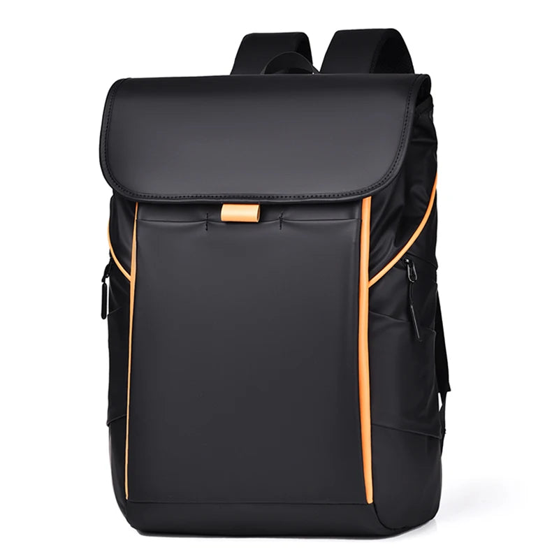 Custom Black Laptop Backpack Casual Sports Travel Waterproof Leather Bag College School Student Mochila for Men Women Blue