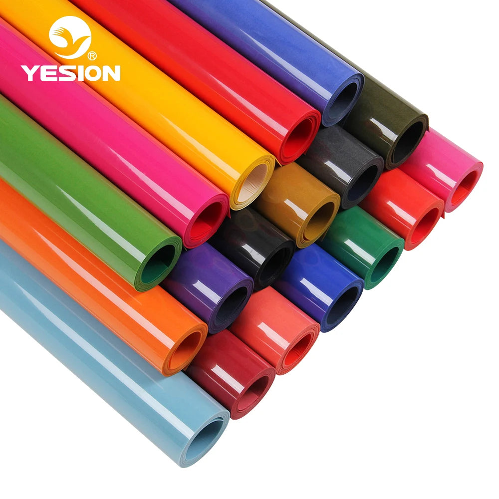 3D Red Flock Heat Transfer Vinyl Roll