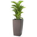BRICE Gardening Decorative Brown Self Watering Flower Pots Plastic Large Planter Pots Outdoor Jardineras Y Macetas for Plants