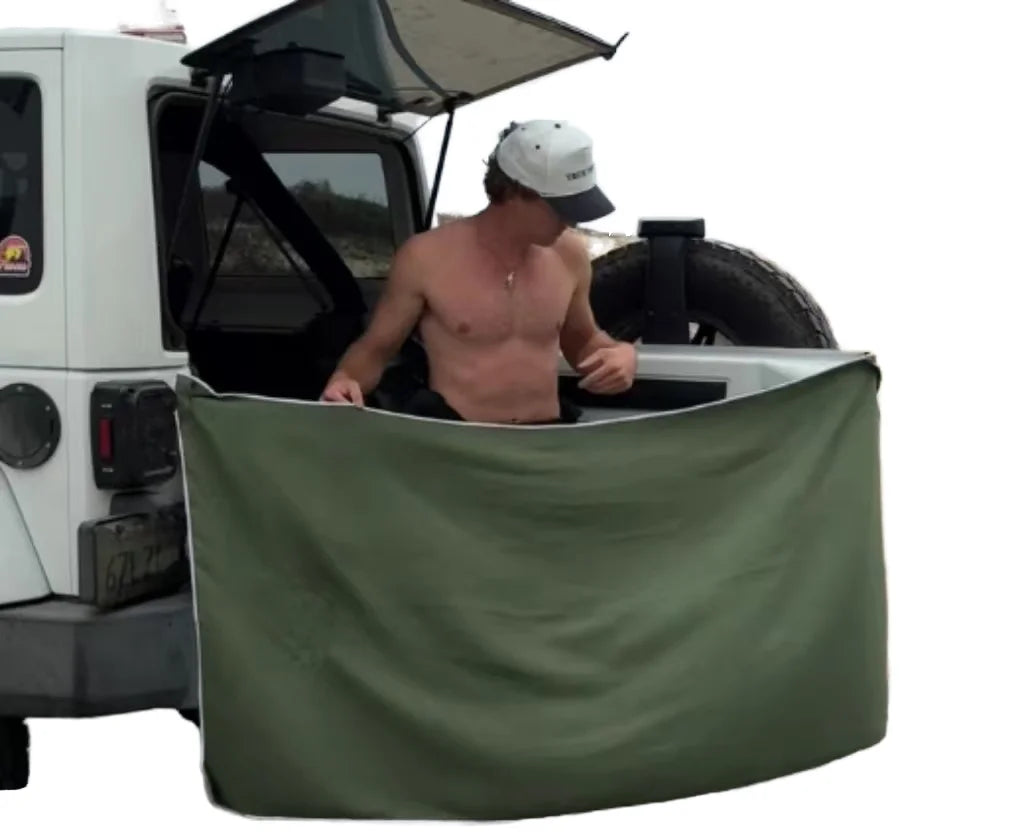 New Large Size Hot-selling Microfiber Magnetic Bath Towel with Magnets Used for Changing Clothes Outdoors and on the Beach