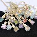 Wholesale Mixed Quartz Crystal Chips Wishing Bottle Pendant for Car Hanging