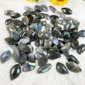 Wholesale Nature Healing Crystal Quartz Stone Blue Flash Labradorite Cabochons Carved for Decoration