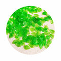 Trending Products Wholesale Acrylic Beads Jewelry Tools Green Leaf Cabochons Accessories DIY Acrylic Bead