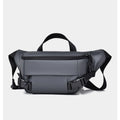 2025 Men's High-End Single Shoulder Chest Bag Large Capacity Waterproof Nylon for Outdoor Work Logo Fashionable for Summer