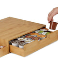 Small Lattice Storage Jewelry Box with Drawer for Tea Sugar Packet Organizing Carton Packaging