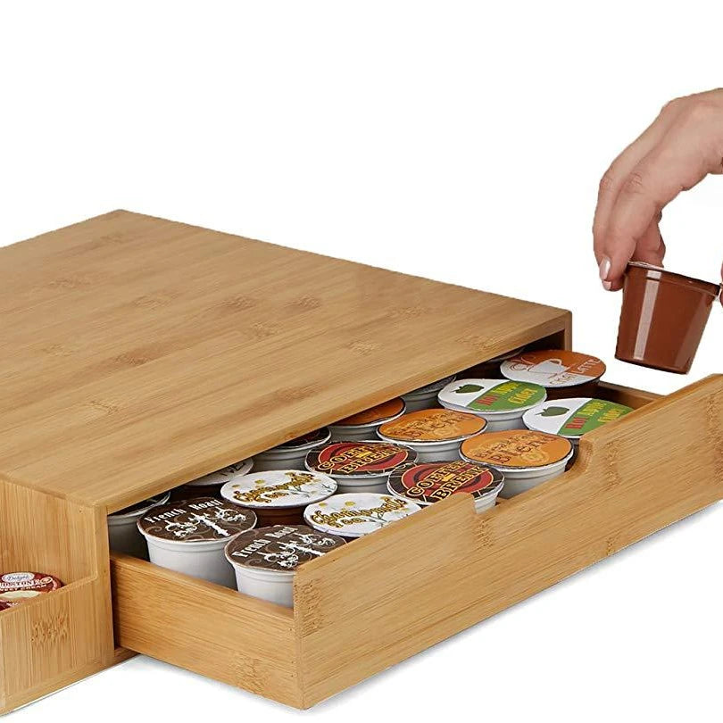 Small Lattice Storage Jewelry Box with Drawer for Tea Sugar Packet Organizing Carton Packaging