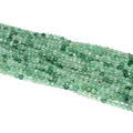Factory Wholesale 3mm Faceted Natural Green Strawberry Loose Gemstone Beads for DIY Jewelry Making