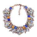 QLJN0231 Hot Selling Women Fashion Chunky Necklaces Exaggerated Statement Necklaces