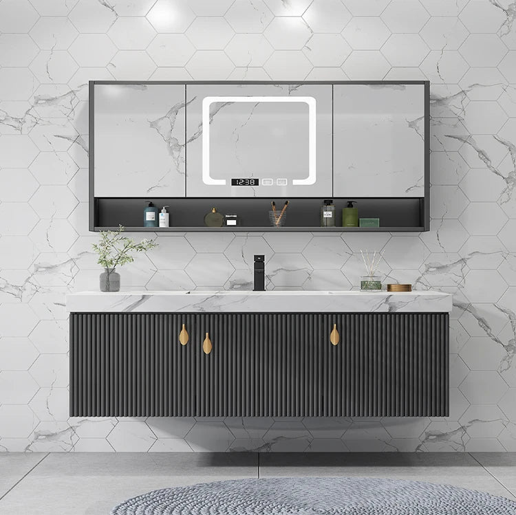 Middle East Project Bathroom Furniture Oak Cabinet Wash  for  Wholesales Mirror Basin Bathroom Small Bathroom Vanities Cabinet