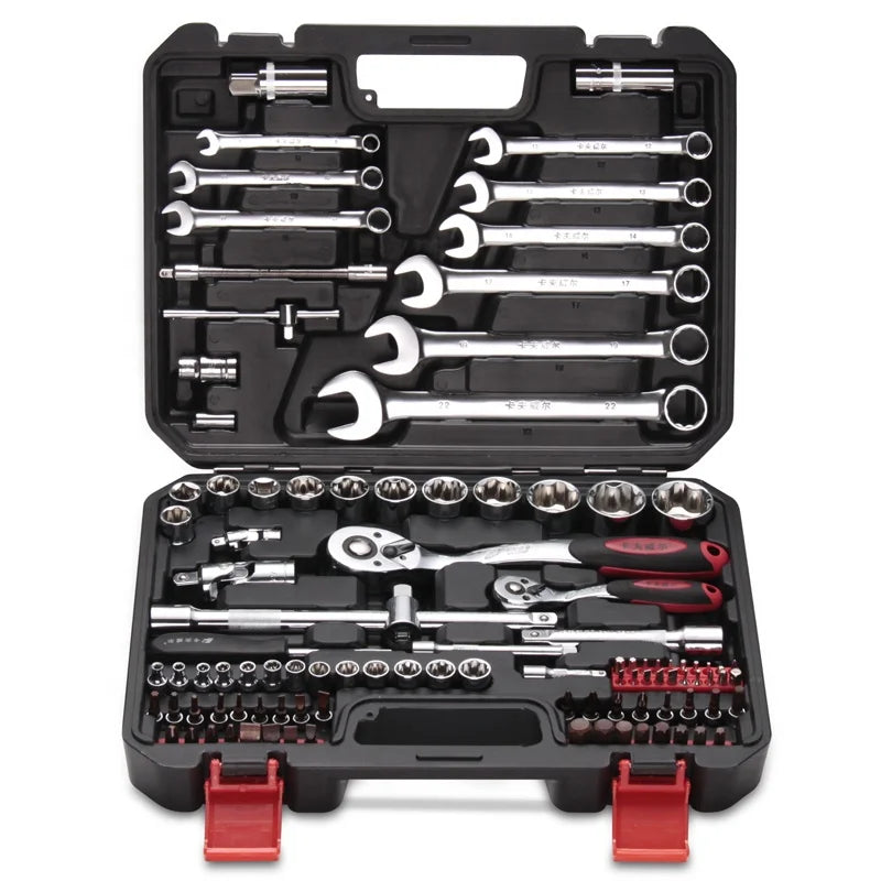 KAFUWELL SS13103A DIY Hand Tool Set Car Repairing Socket Wrench Tool Kit with Socket