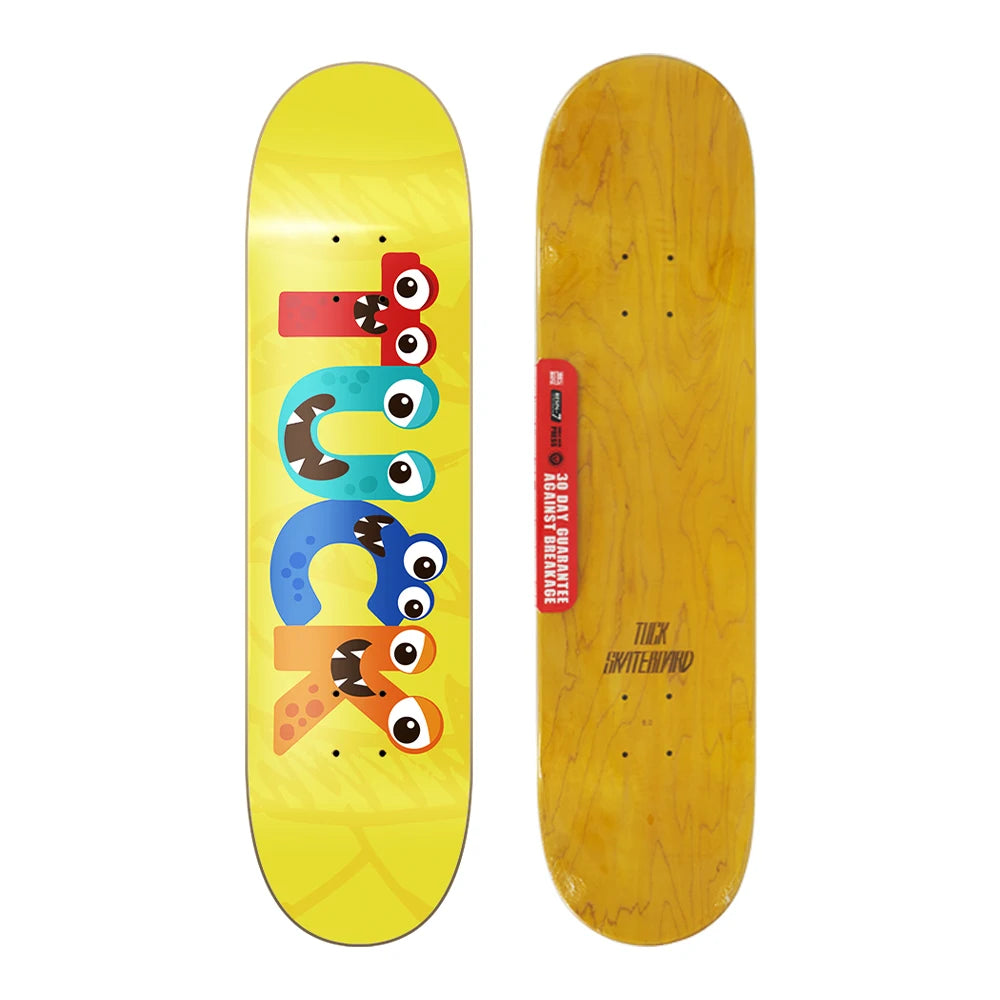 Skateboard Deck 8.0 Composite Material Skateboard Hard to Break Skateboard for Big Weight