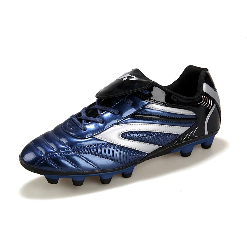 Bright Fashion Men's Women's Soccer Shoes Shock Absorbing Outdoor Competition Soccer Shoes Slip Resistant Men's Training Shoes