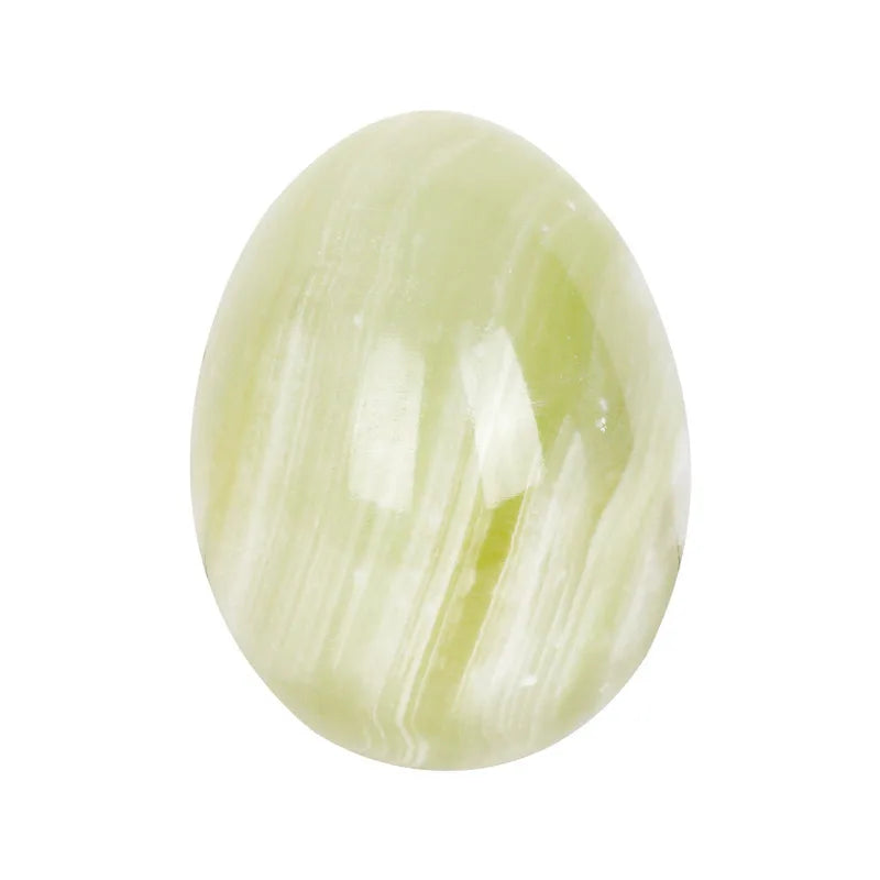 Natural Healing Crystal Hand Carved Afghanistan Jade Egg Colorful Eco-friendly 6-7cm for Home Decor