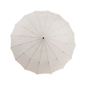 Lady High-grade Gift Umbrella Waterproof Manual Open Strong Windproof 16 Ribs Three Foldable Umbrella