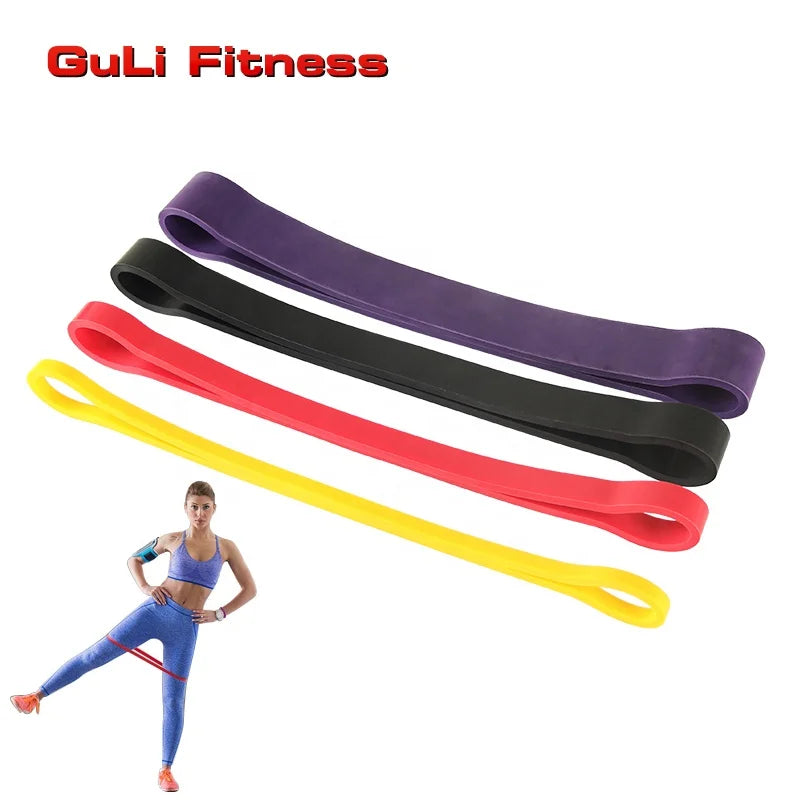 60cm 12" Latex Rubber Resistance Exercise Bands Set Customized Logo Shorty Echo Fitness Resistance Bands