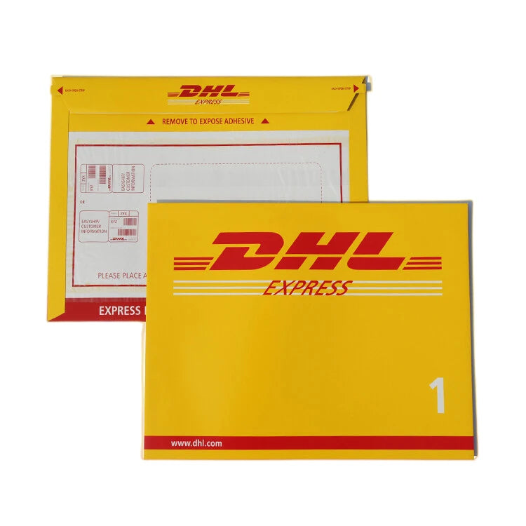Shenzhen Factory Custom Size Packaging Envelope Express Mailer Bags Rigid DHL UPS TNT FEDEX Cardboard Shipping Express Envelope MegaBDM
