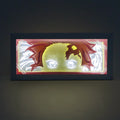 Layered Paper Diy Anime  Figure Face Art Anime Fans Gifting Bedroom Decor Night Lighted Paper Anime Lights