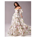 Luxury Summer Maxi Dress for Women Long Floral Chiffon Beach Dresses Plus Size Casual Clothing by Brand Manufacturer