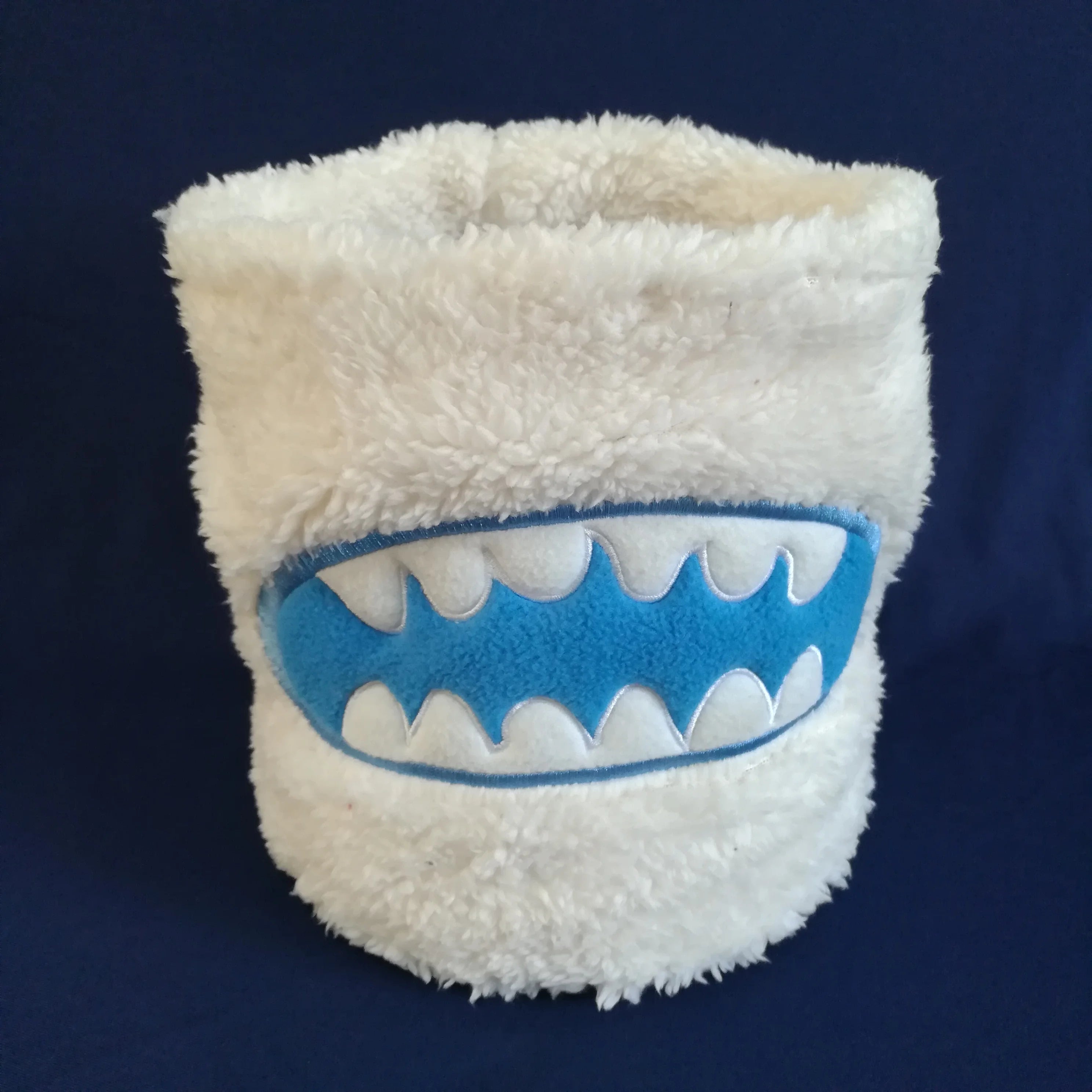 Custom logo Fuzzy Neckerchief Cycling Scarf Versatile Face Monster Warm Plush Neckwarmer for Kids