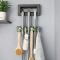 Hot Selling Kitchen Bathroom Organizer Broom Mop Hook Wall Mounted Mop Organizer Holder