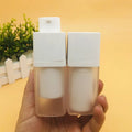 Custom Color Square Round 15ml 30ml 50ml Refillable Rotating Airless Lotion Pump Cosmetic Bottle Rotating Vacuum Bottle