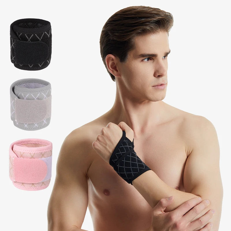 6063# Newest Adjustable Compression Support Wrist Guard Fitness Sports Safty