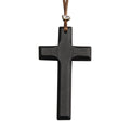 HOVANCI Wholesale Custom Church Gift Wooden Prayers Craft Christ Handmade Christening Pendants Religious Christian Necklace