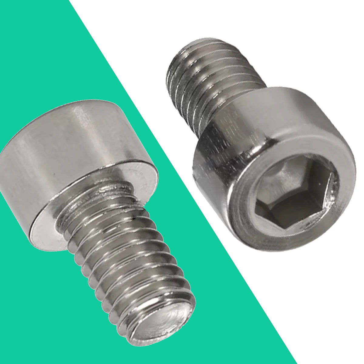 Best Selling Machined High Quality Metric Fasteners 304 Stainless Steel/Titanium M6*10 Inside Hexagonal Cup Head Screw Bolts