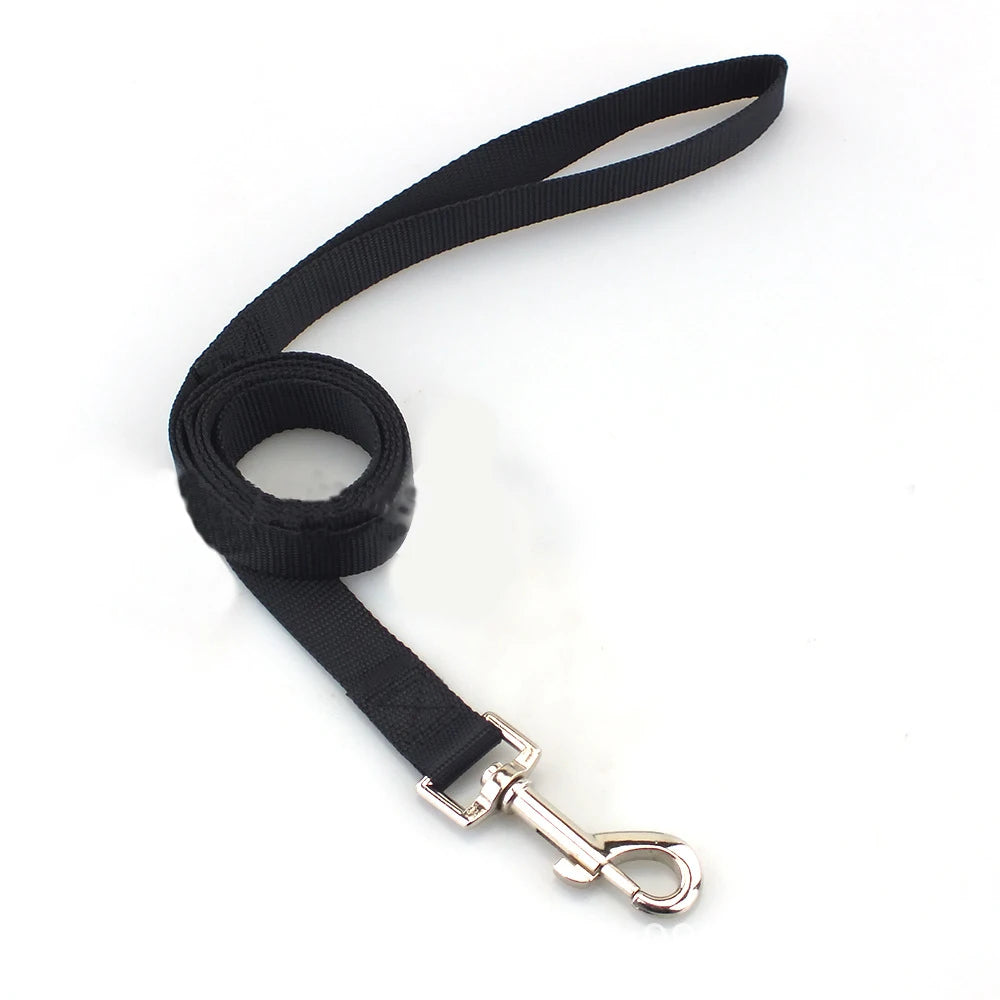 Long Dog Leash Dog Leashes Hook Kingtale Strong Durable Nylon RIBBONS Solid Dog Collars Pet Collars & Leashes Sustainable Buckle