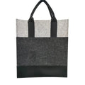 Customized Size Designer Fashion Handbags Natural Felt Casual Tote with Open Closure for Laptop Carrying Wholesale