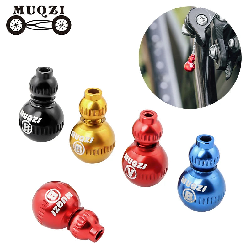 MUQZI New Calabash Shape Bicycle Shift Brake Wire End Cap Bike End Cap for Mtb Folding Bike