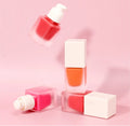 Wholesale Customize Logo Vendor Long Lasting High Pigment Fragrance Hot Pink Cruelty Free Liquid Blush OEM