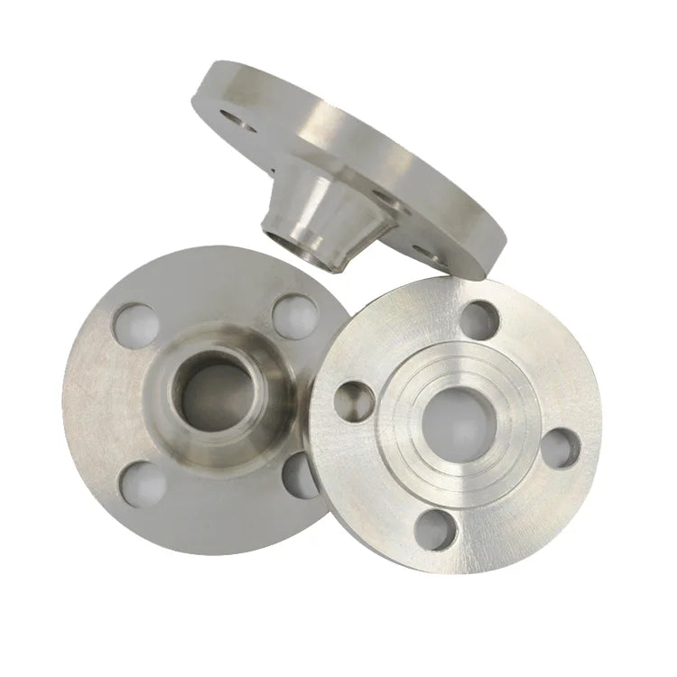 Hot Forged Titanium Flat Welding Neck Flange - Corrosion Resistant Industrial Fitting
