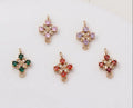 Factory Supply Jewelry Accessories CZ Diamond Pendant Charm for Earrings Necklace