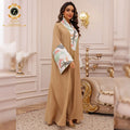 Zaynab Jalabiya Arabic Dubai Abaya Kaftan Women Muslim Dress Islamic Clothing Women Dubai Fashion Abaya Women Muslim Dress