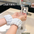 Towel Wristbands Hair Headband Face Wash Wristband Stop Water Headband Wrist Washband Cuffs Washing Face Wash Scrunchies