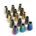 Meetee DS003 DIY Sewing Accessories Colorful Cord Rope Lock End Alloy Snap Button Stopper Buckles 4*9.5*15mm Alloy Plating