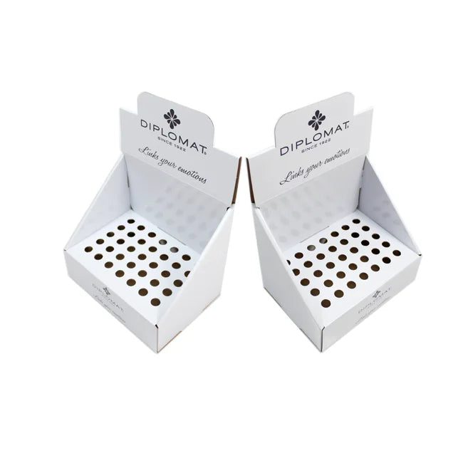 Promotion Corrugated Paper Counter Top Display Box POP Cardboard Display Stand
