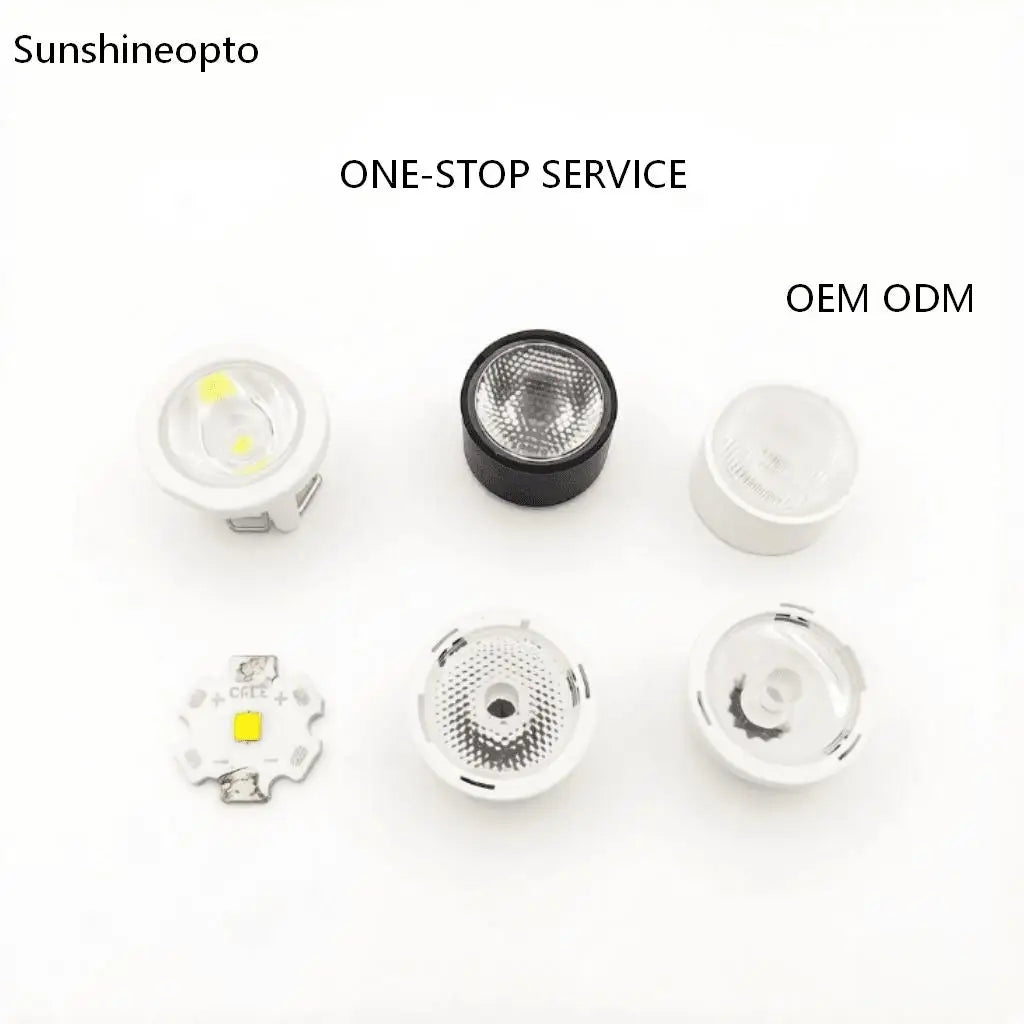 3W Led Optical Lens with PCB Soldering XTE XPG XPE Leds for Stage Lighting