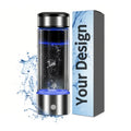 YenvQee New Fashion 450Ml Portable Usb Rechargeable Water Electrolysis Ionizer Cup Rich Hydrogen Water Generator Bottle