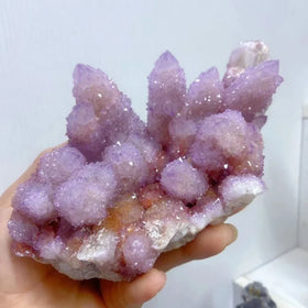 Natural Fengshui Raw Quartz Crystal Cluster Amethyst Violet Cactus Crystal Cluster