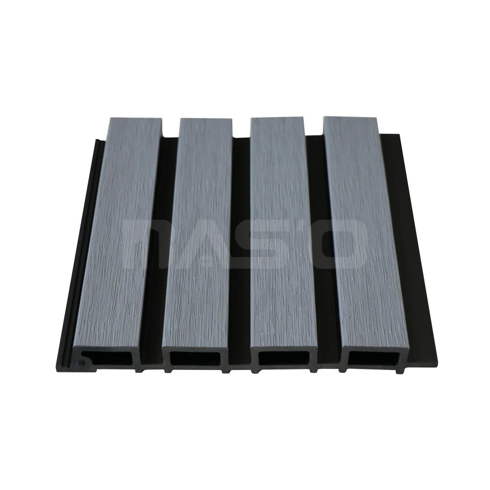 Double-Color Co-Extrusion Waterproof WPC Wall Panel UV Resistant Outdoor Cladding Interior Walls Villas Hospital Wood Decor