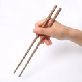 Customized Logo Eco-friendly Natural Wooden Chopsticks 10 Pairs Reusable Bamboo Gift Box Business Gift Set