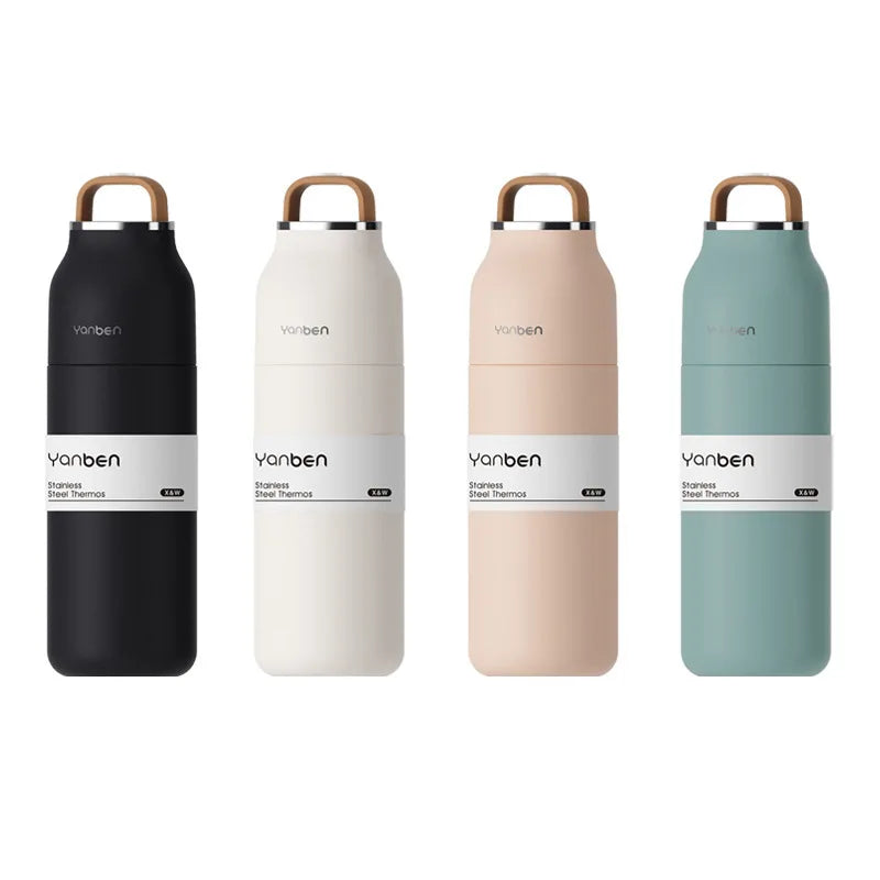 Keeps Hot & Cold Vacuum Insulated Stainless Steel Travel Tea Tumbler Infuser Bottle for Loose Leaf Tea & Coffee